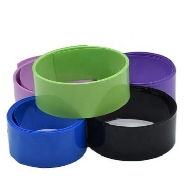 İyi bir fiyat. Pil için PVC 0.2mm Isı Shrink Wrap Rulo Mor Plastik çevrimiçi