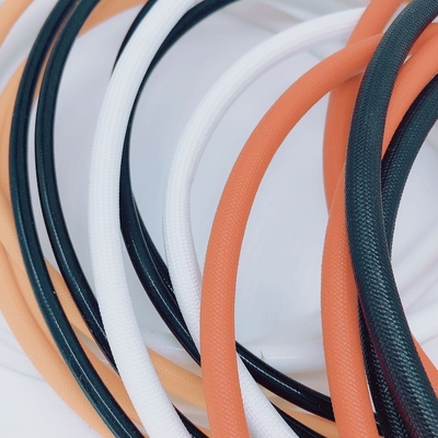 İyi bir fiyat. Beyaz Silikon Fiberglas Kol 100m, 12mm Örgülü Fiberglas Tüp çevrimiçi